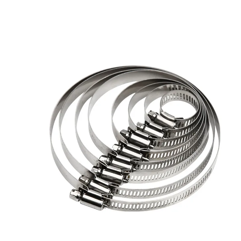 5 8Mm-Ống 700Mm Kẹp Nặng Dụng Inox Kẹp Xe Nhiên Liệu Vòi Ống Kẹp con Sâu Ổ Bền Chống Oxy Hóa