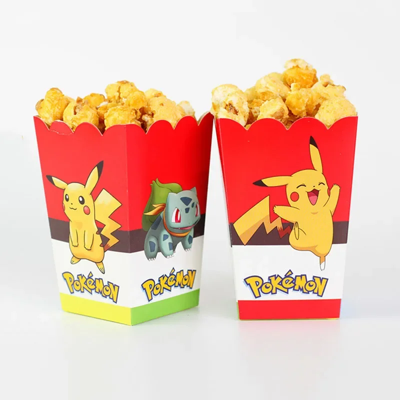 Pokemon Sinh Nhật Trang Trí Cho Trẻ Em Hoạt Hình Pikachu Viền Nhôm Cao Su Bóng Dùng Một Lần Bộ Đồ Ăn Sự Kiện Tiếp Liệu Đồ Chơi