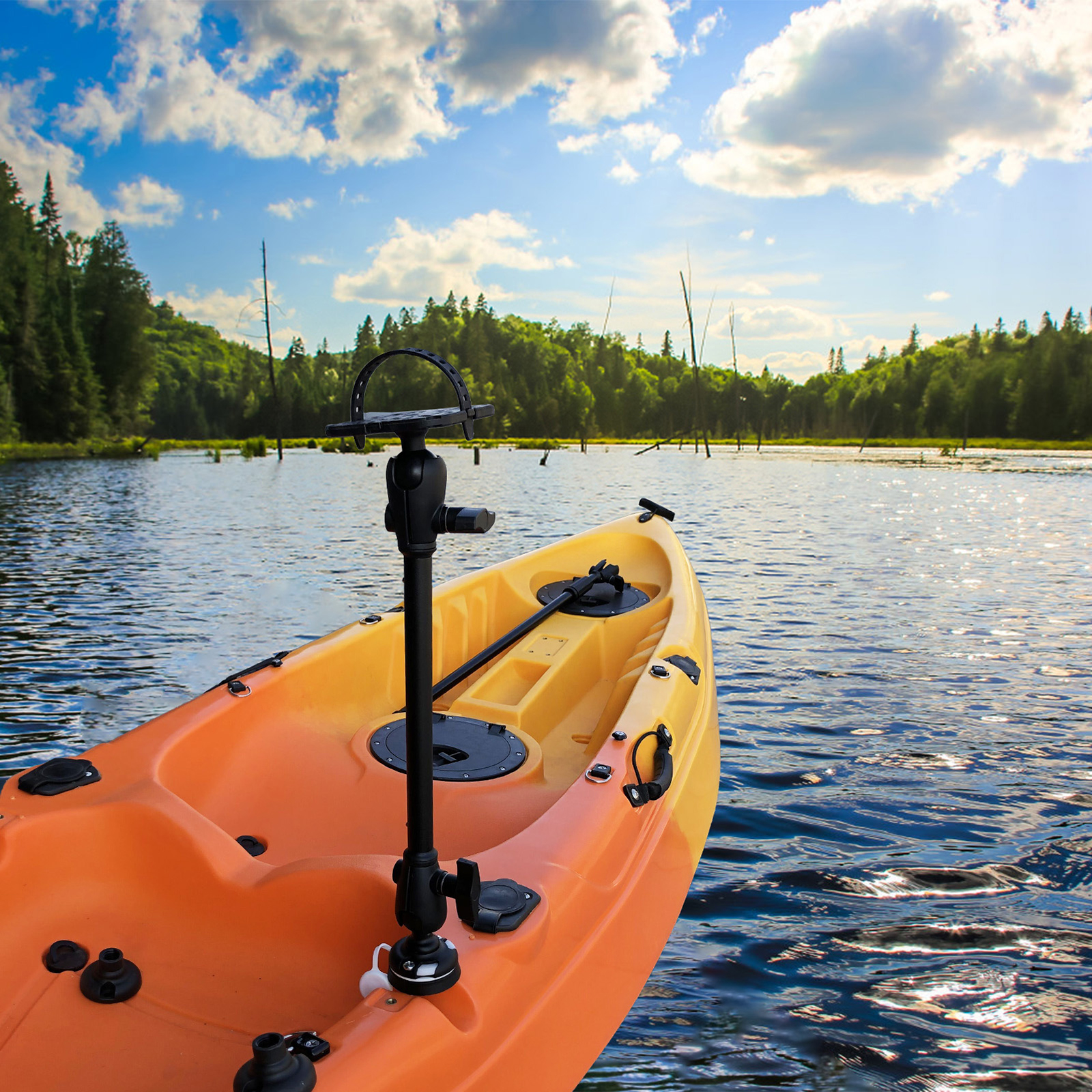 Soporte de montaje para cámara de Kayak, accesorios para barcos de Kayak