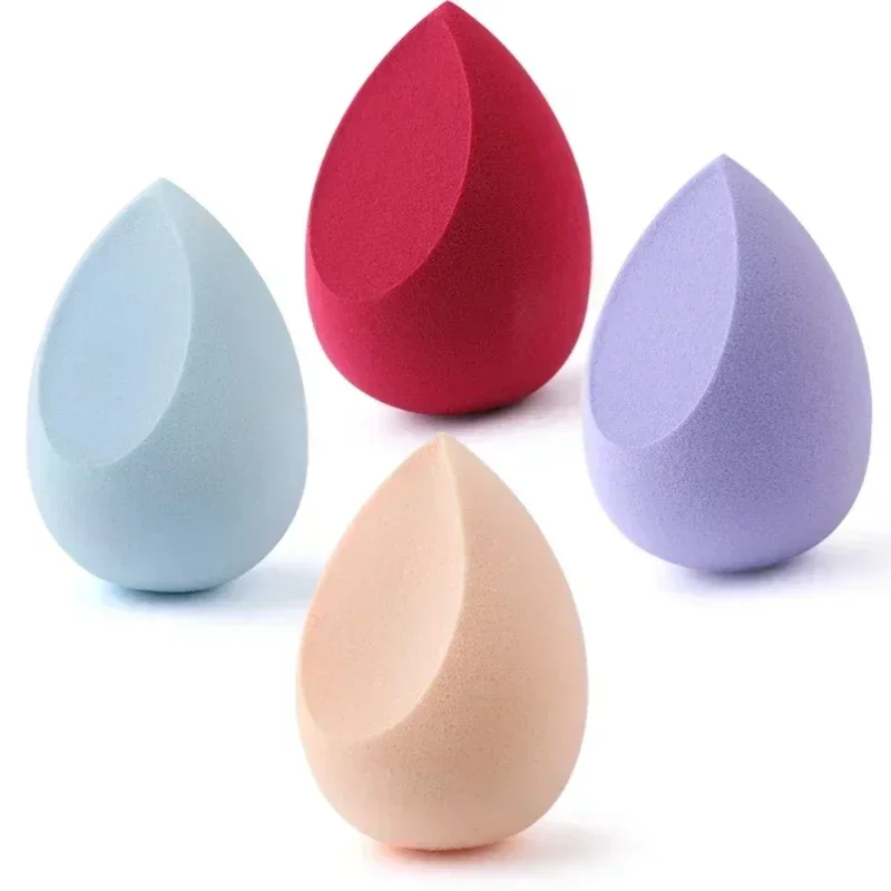 Esponja de maquillaje de huevo, esponja de maquillaje de belleza, cojín de aire en polvo, esponja de cosméticos, herramientas de belleza suaves, uso Dual en seco y húmedo, 3 uds.