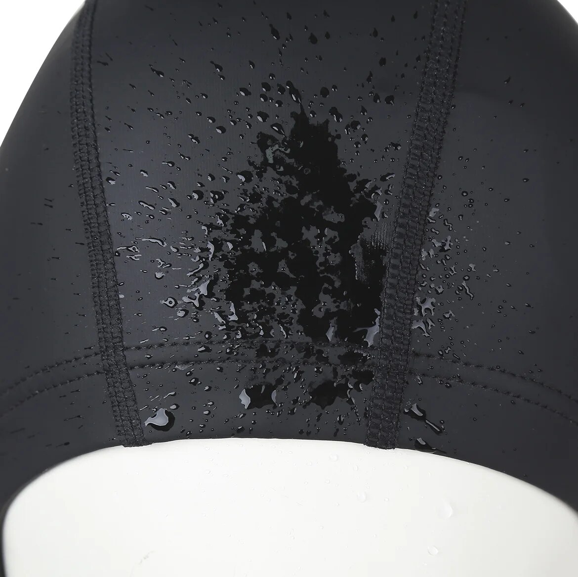 シリコーン水泳キャップ水泳キャップ大人のシリコーン防水 PU ユニセックスソリッドカラープールダイビングキャップロングヘア