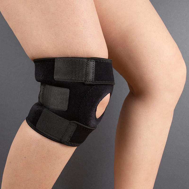 Ginocchiera rotula 1 PC per dolore al ginocchio, manicotto di compressione del ginocchio per dolore e supporto per l'artrite, ginocchiera e ginocchiere da allenamento