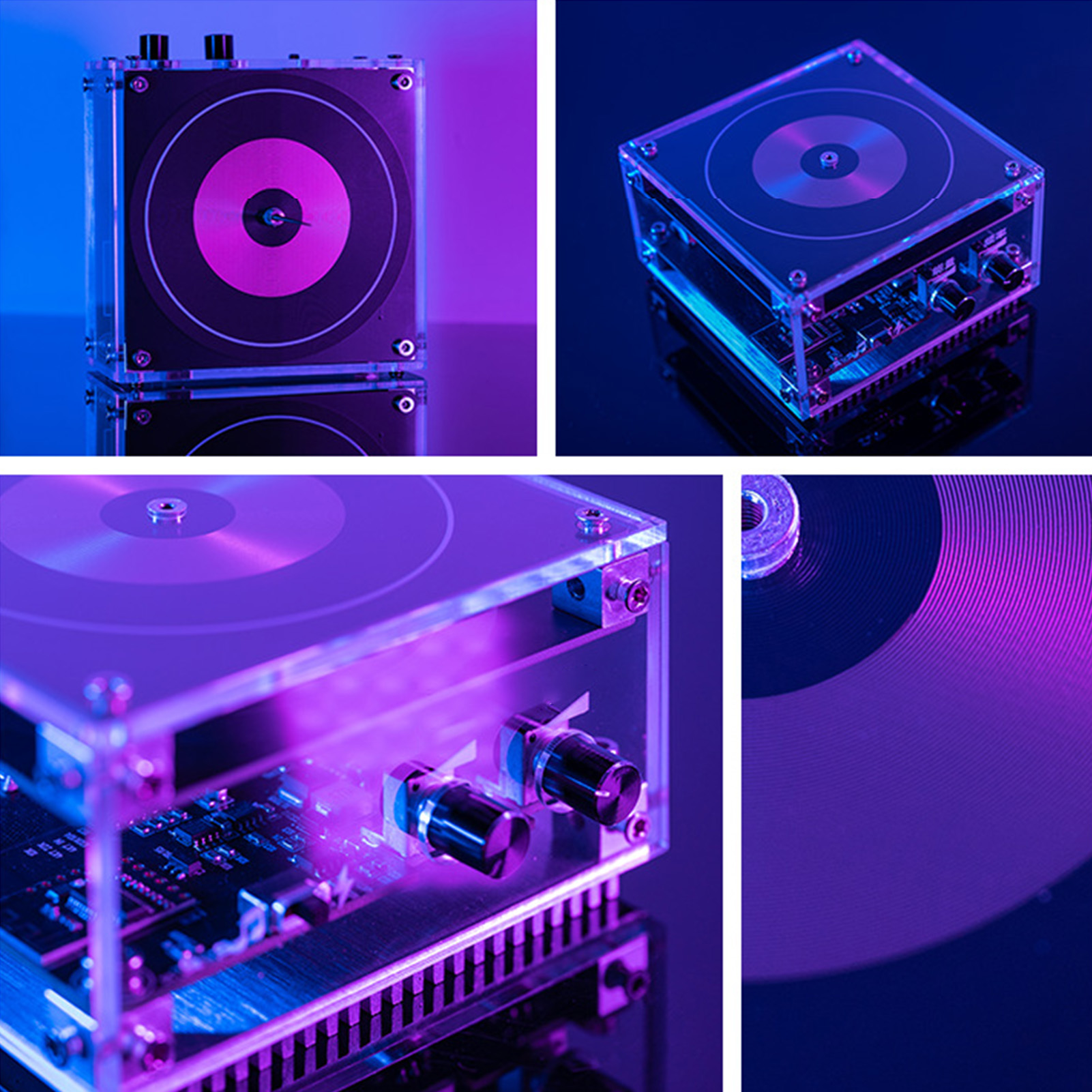 Bluetooth música bobina tesla arco plasma alto-falante transmissão sem fio experimento brinquedo de mesa modelo stc ss02