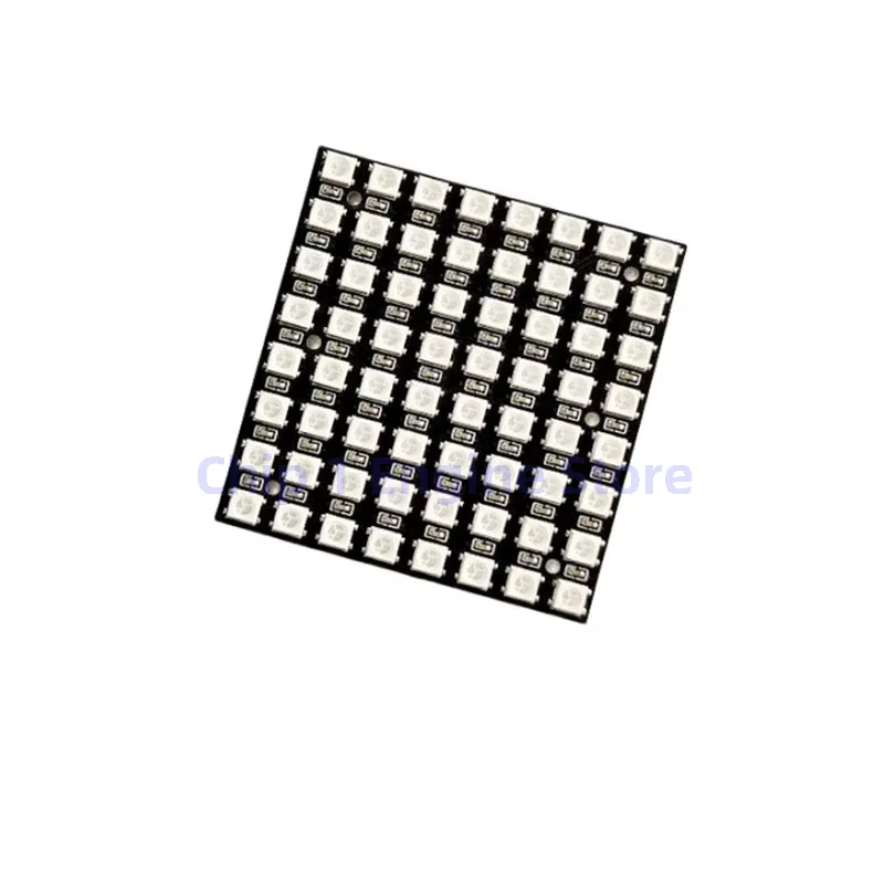 1/5PCS 64 bit 8x8 LED Matrix Module WS2812 5050 RGB LED Built-in full color drive light development board