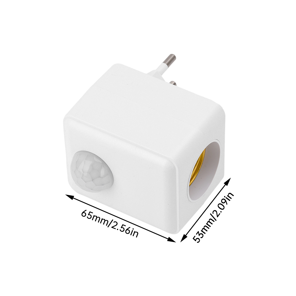 E27 Lampensockel Infrarot EU/US-Stecker 2-farbig Dimmer Lampenfassung Konverter Ein/Aus Buch licht Adapter Stecker Schalter
