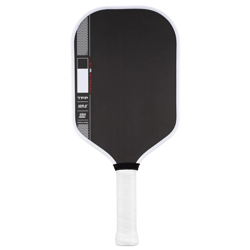 BEN JOHNS PERSEUS PRO IV T700 Pá de pickleball de fibra de carbono, superfície texturizada, núcleo de favo de mel PP 16MM, potência e controle balanceados