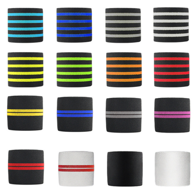 Rodilleras protectoras para gimnasio, correas elásticas para levantamiento de pesas, entrenamiento en cuclillas, 1 piezas