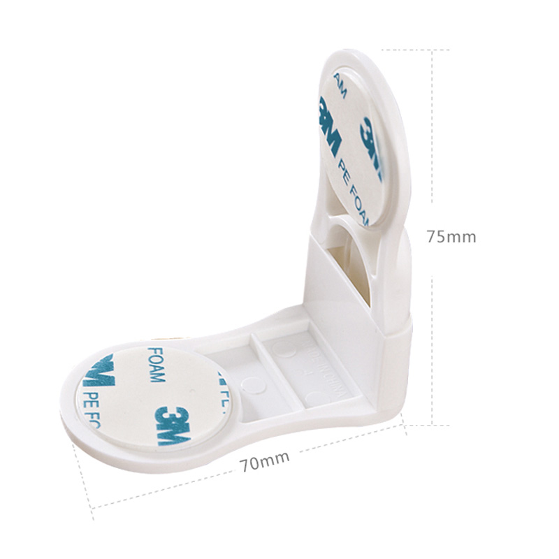 10 ชิ้นเด็กความปลอดภัยตู้ล็อคเด็กลิ้นชักล็อคตู้เย็นซิลิโคนกันชนประตูสร้อยข้อมือหัวเข็มขัดพลาสติกเด็กความปลอดภัย