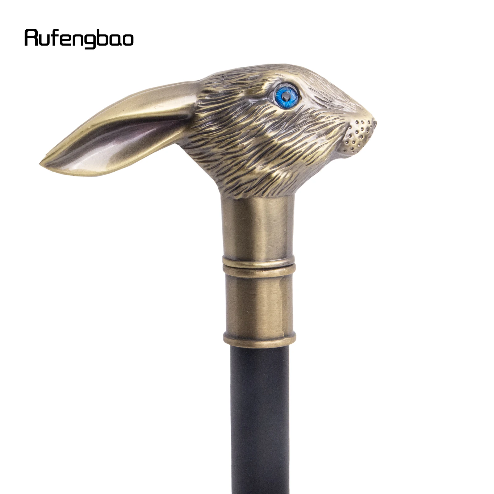 Kupfer Kaninchen Langohr Gentleman Gehstock Mode Gehstock Gentleman Crosier Knopf Gehstock 93cm