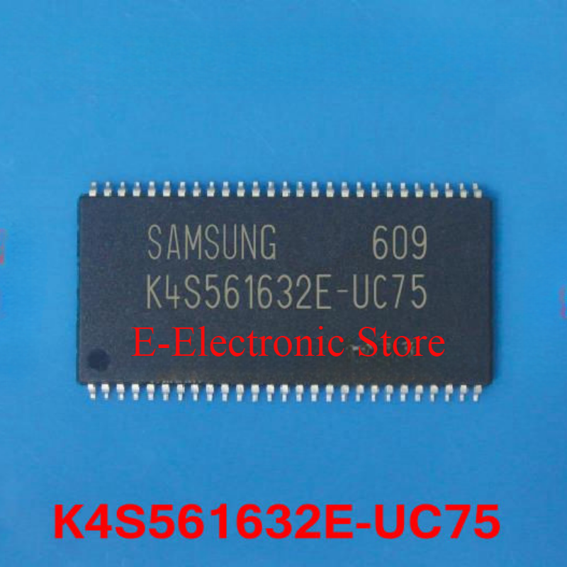 5 teile/los K4S561632E-UC75 256mb e-die sdram spezifikation 54 TSOP-II mit pb-free rohs konform
