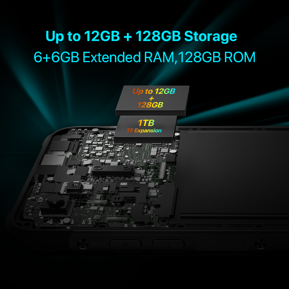 [Estreno mundial] UMIDIGI BISON X20 Smartphone resistente MTK Helio P60 Octa-Core 6GB 128GB 6.53 "HD Android 13 6000mAh Batería NFC