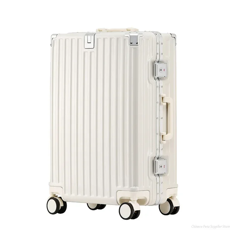 20 24 26 28 "Roll gepäck weiblich stark dick haltbar Trolley Box männlich Reise Boarding Passwort Box Koffer schall dichtes Rad