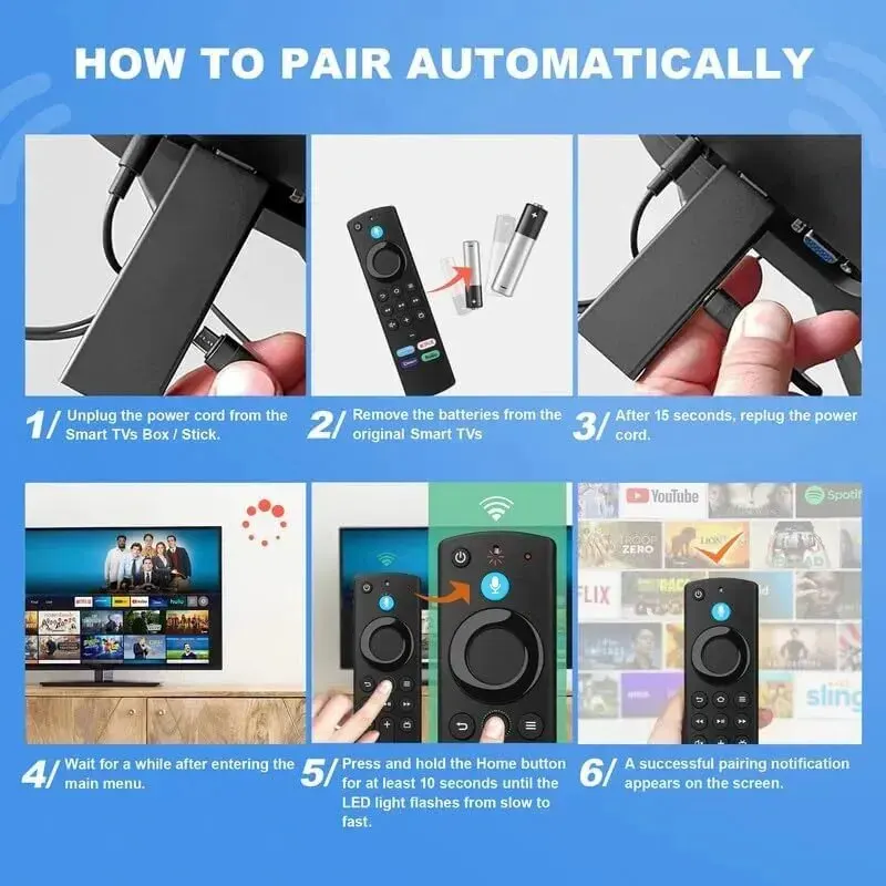 L5B83G P4C6EN For Fire TV Remote Control Television Stick Lite BT Voice Remote ControlAmazon Third Generation