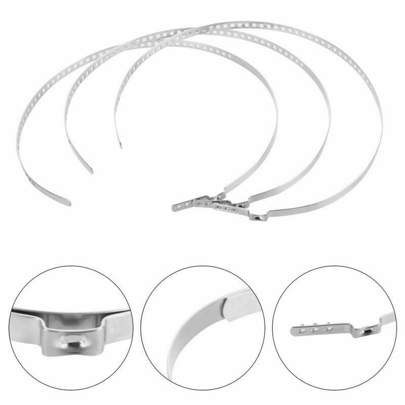 24pcs braçadeira de inicialização CV para carro ajustável em aço inoxidável ​ Kit de braçadeira de inicialização conjunta CV do eixo Clipe de junta do eixo de acionamento 25-50mm 50-120mm