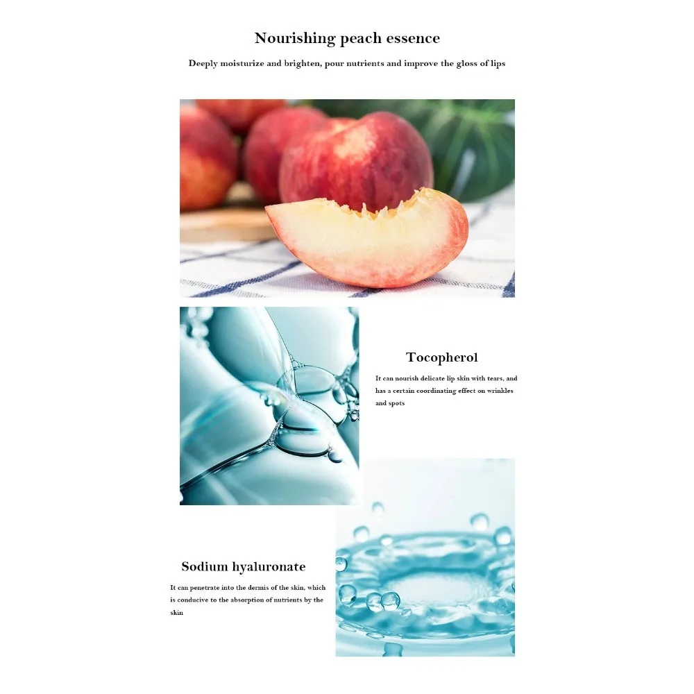 Innicare colágeno nutritivo máscara labial cuidados com os lábios umidade frutas essência endurecimento hidratante labial gel remendo lábios almofada remendos