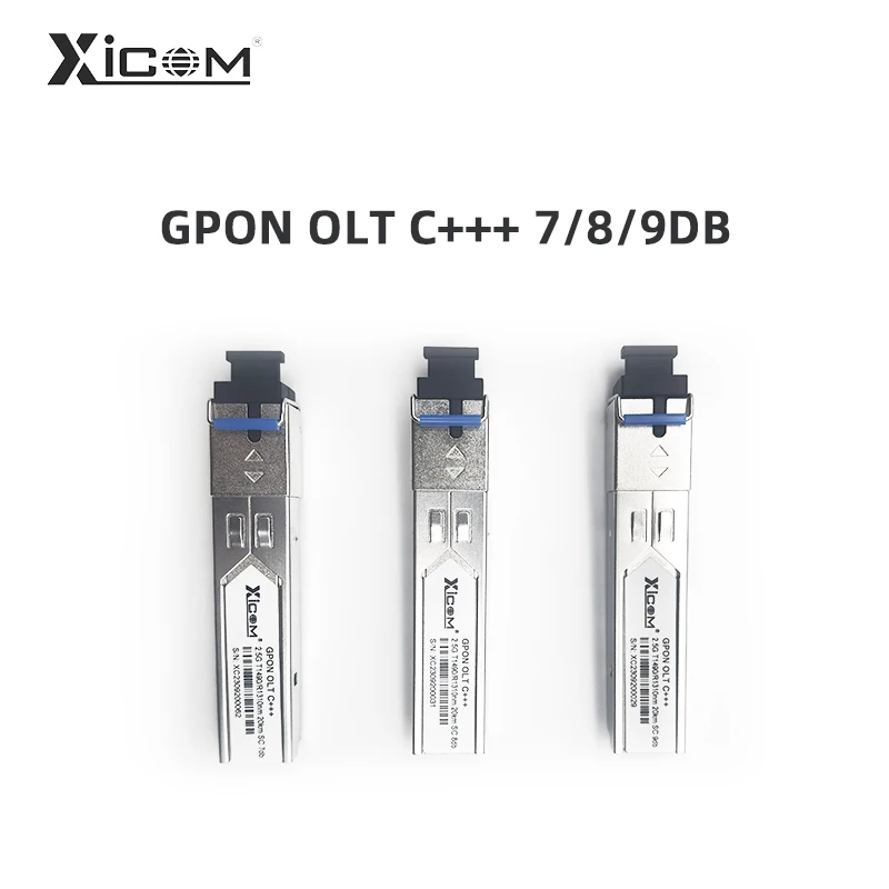 2,5 Gbps/1,25 Gbps SFP Mpdule GPON OLT C +++ 7/8/9dBm SC UPC módulo óptico PON 1490/1310nm distancia máxima 20km módulo transceptor