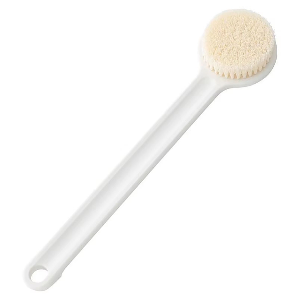 Escova de banho japonesa com cabo longo, escova de banho de cabelo macio, esfregando as costas, esfregar o corpo, deuses
