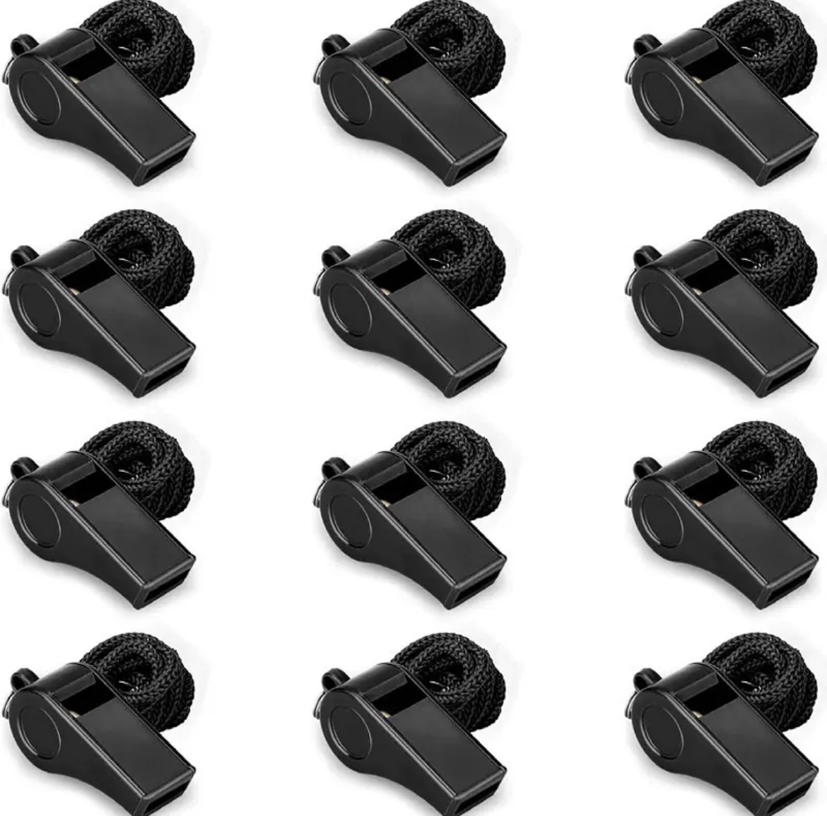 Apito preto de alta qualidade, jogo de árbitro, halter, viagem ao ar livre, caminhadas, apito adequado para jogos de basquete e vôlei