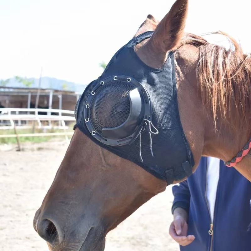 Horse racing eye mask harness windproof eye mask speed racing eye mask with mesh eye mask to prevent trachoma