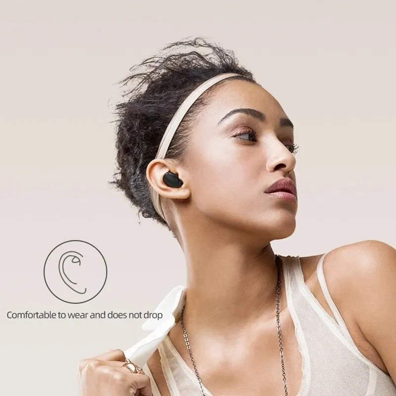 TWS A6S cuffie Bluetooth Wireless auricolari Noice Cancelling auricolari cuffie Bluetooth con microfono per Huawei Xiaomi Redmi