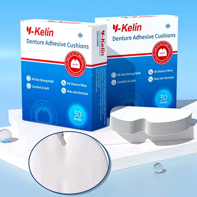 Y-Kelin фиксирующие прокладки для зубных протезов (верхний) 30 подушечек для верхних ложных зубов верхняя челюсть дентадура