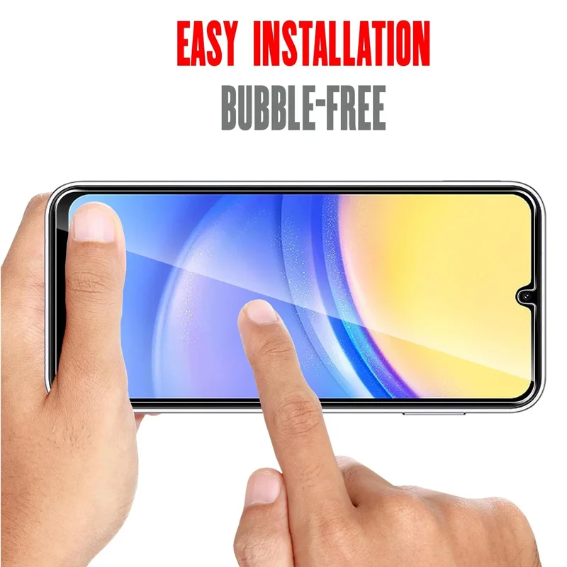 Pellicola 9H per Samsung A15 A16 A56 A36 A14 A25 A24 A55 A53 A52 A52S A51 A34 A35 vetro temperato Samsung Galaxy A15 screen protector