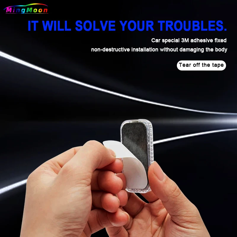 Mini sem fio LED Touch Light para carro, iluminação interior, Auto telhado, lâmpada de leitura do teto, porta, pé, tronco, caixa de armazenamento, carregamento USB