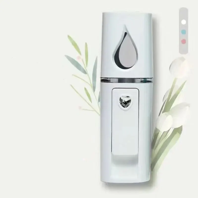 Nano-家庭用ミストハイドメーター、ポータブルフェイス加湿器、コールドスプレー、保湿、かわいいミニハンドヘルドスプレー