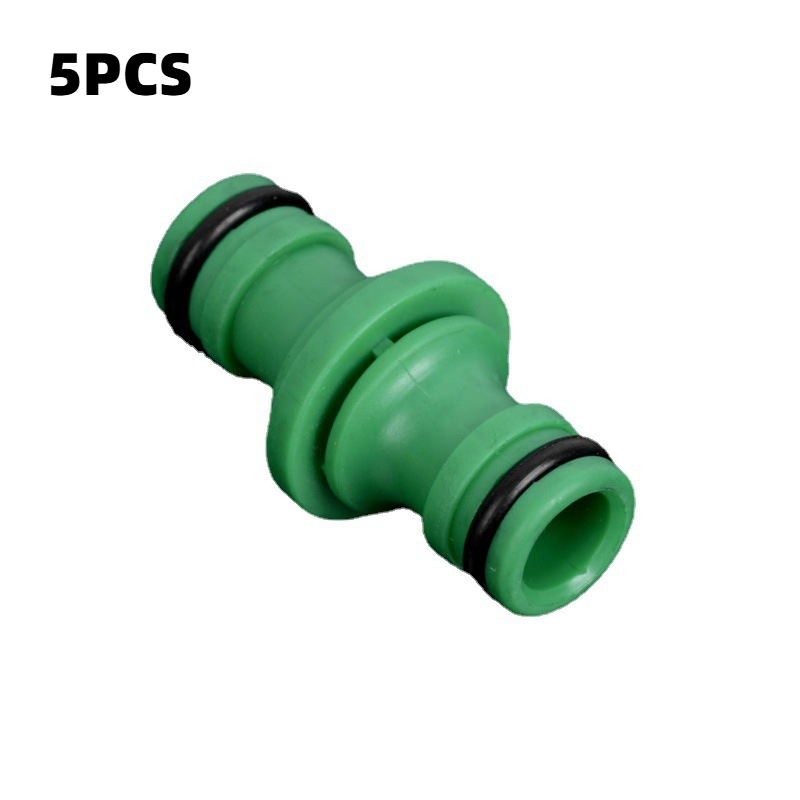 Conector rápido para elaboración casera, conectores de tubo de agua de lavado, acoplamiento de reparación de unión, accesorios para manguera de jardín de 1/2', 5 uds.