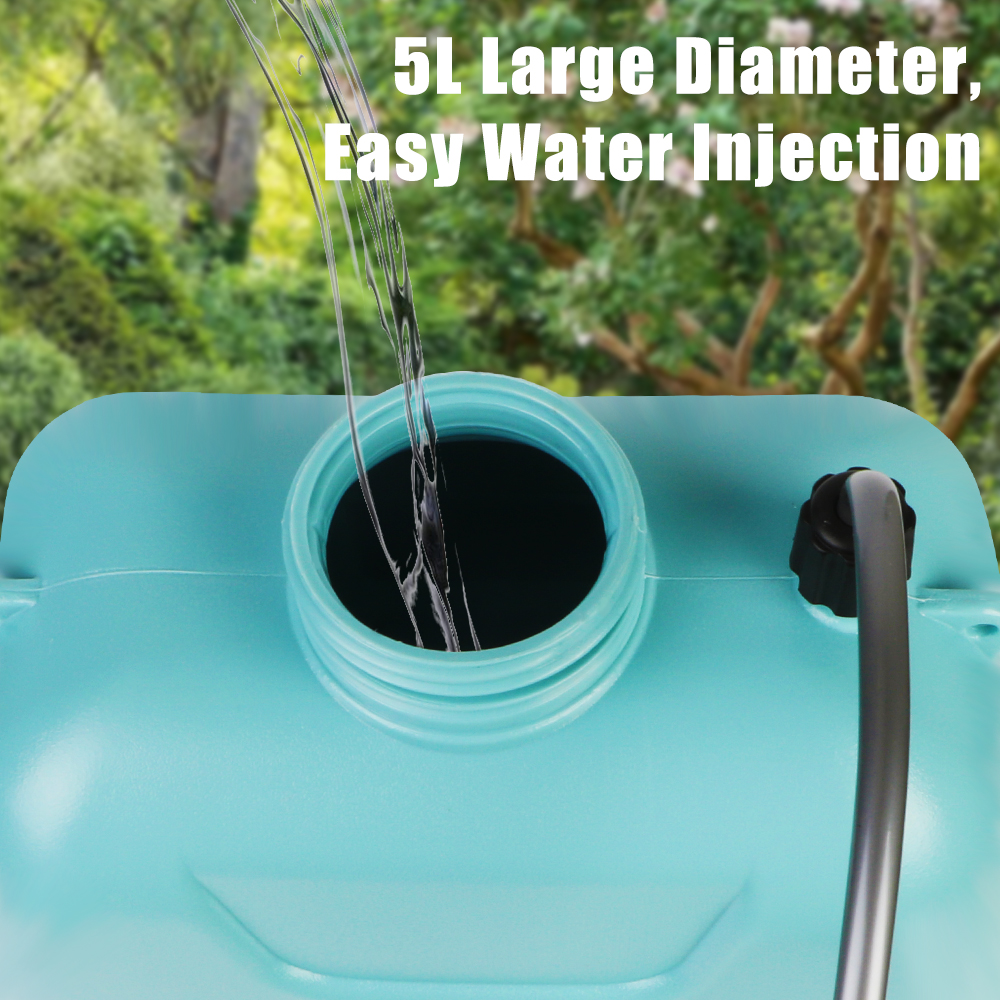 電動噴霧器自動 5L 園芸植物ミスター USB 充電式灌漑ツールじょうろスプレーガン付き