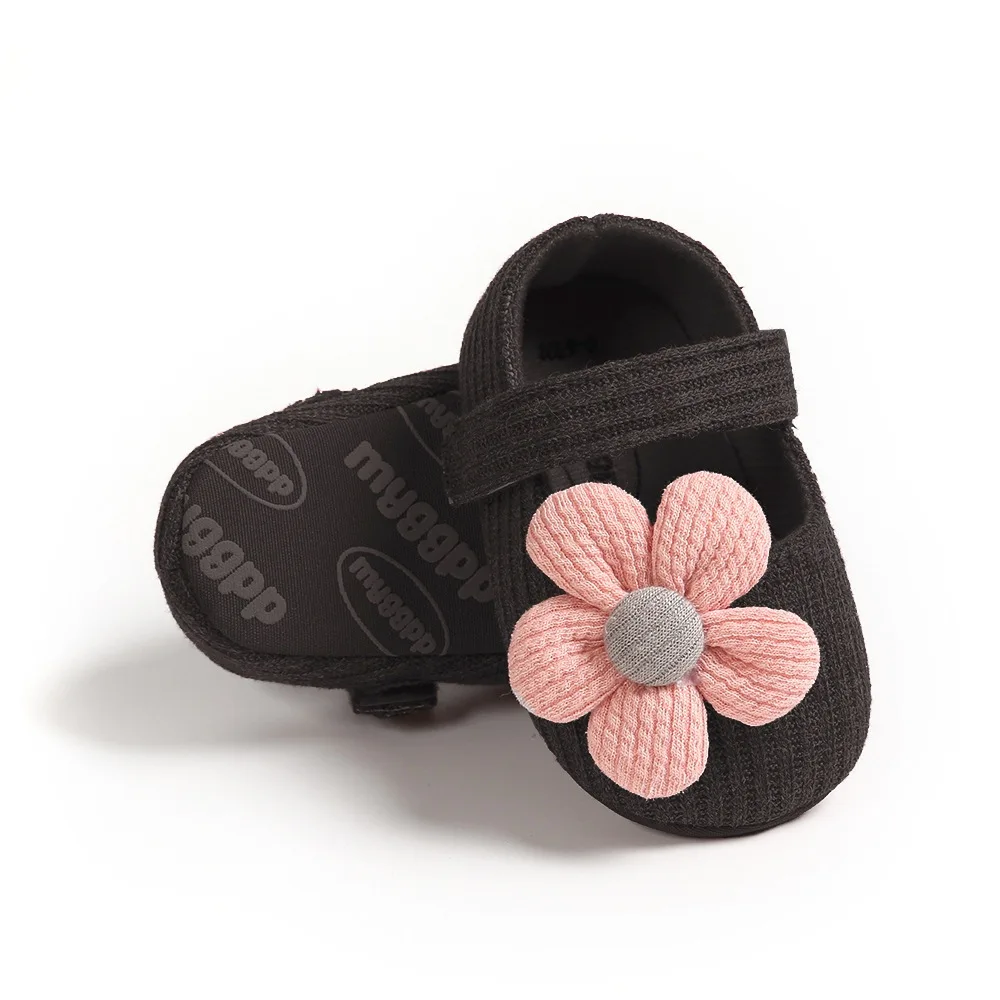Zapatos de algodón para bebés y niñas, calzado Retro Para primavera y otoño, con fondo suave, para primeros pasos, 0 a 13 meses