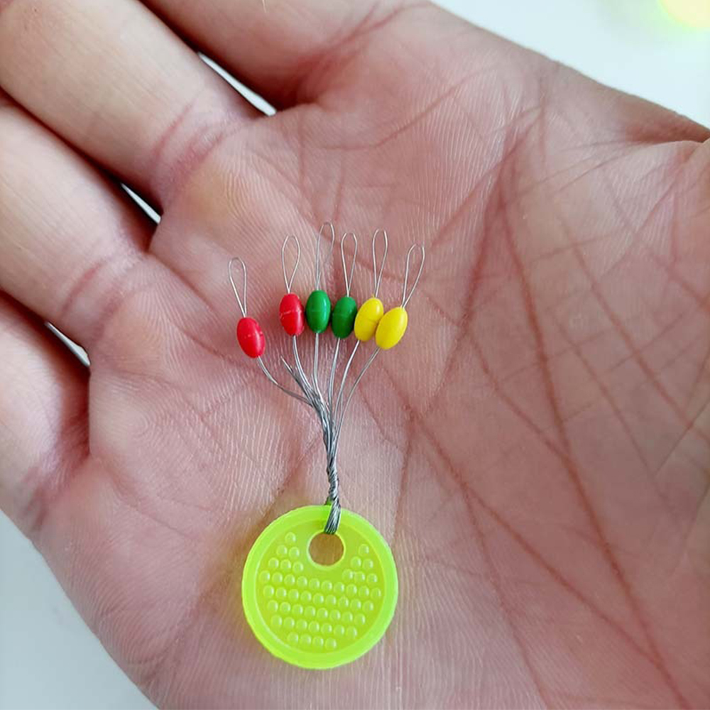 600pcs 100 Groups Space beans Fishing Float Fishing Accessories Fishing Goods Fishing Equipment Carp Fishing Fishing Float Stop