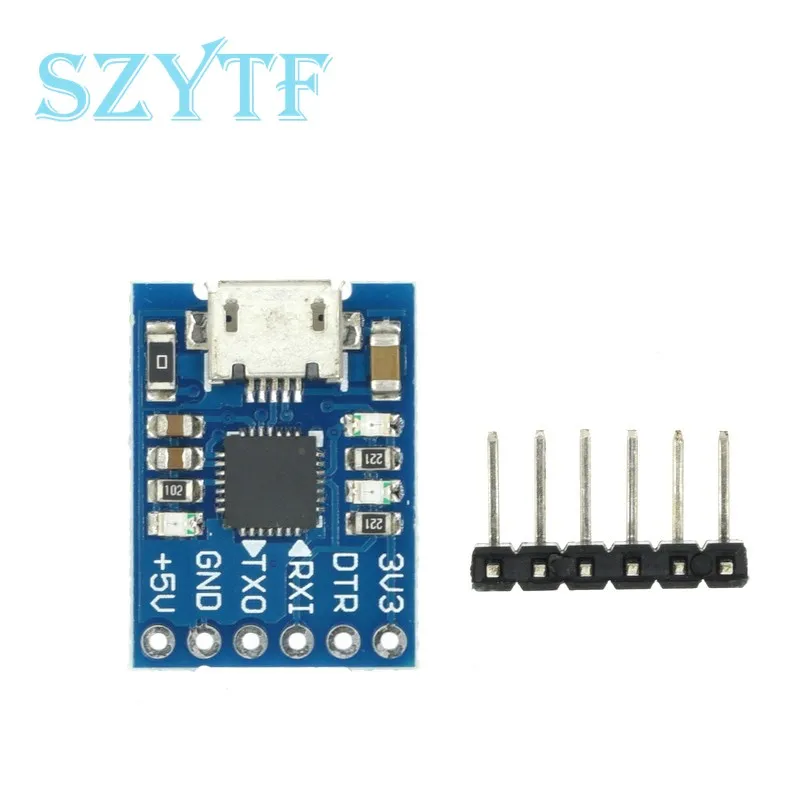 CP2102/CH9102 USB 2.0 to UART TTL 6/5PIN Connector Module Serial Converter STC Replace FT232 CH340 PL2303 CP2102 MICRO USB