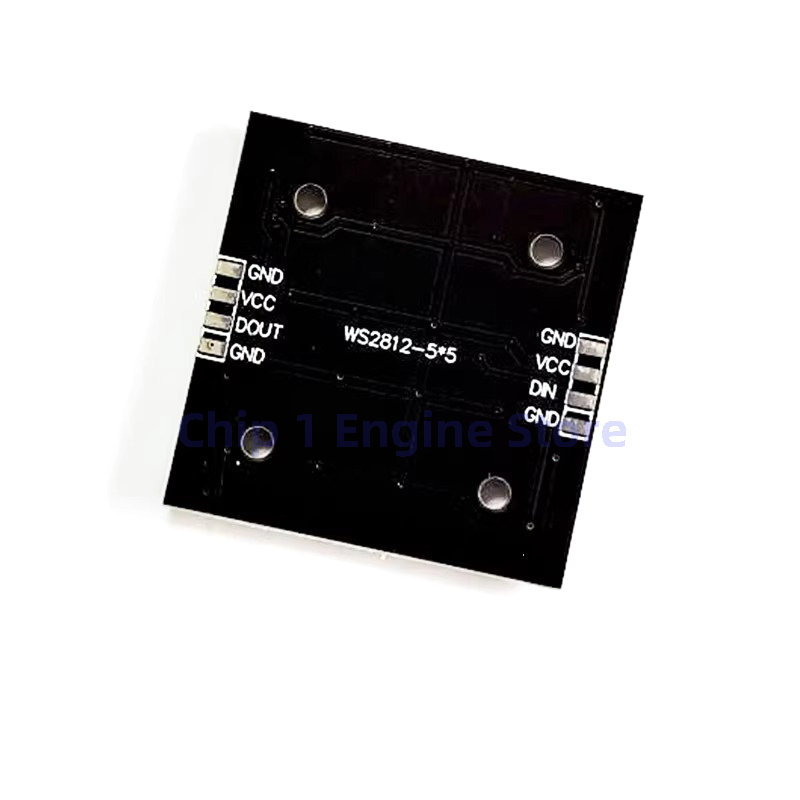 25-Bit-5x5 LED-Matrixmodul WS2812B 5050 RGB-LED. Integriertes Vollfarb-Laufwerkslicht-Entwicklungsboard