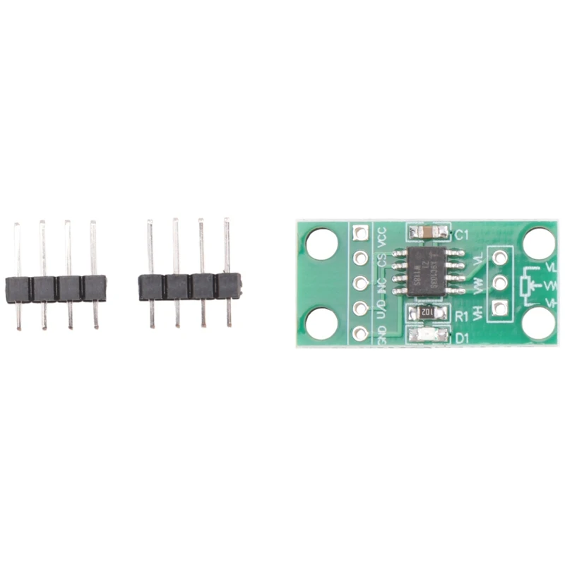 X9C103S Digital Potentiometer Module New Green PC+Metal 100K 100Th Order Digital Potentiometer Circuit