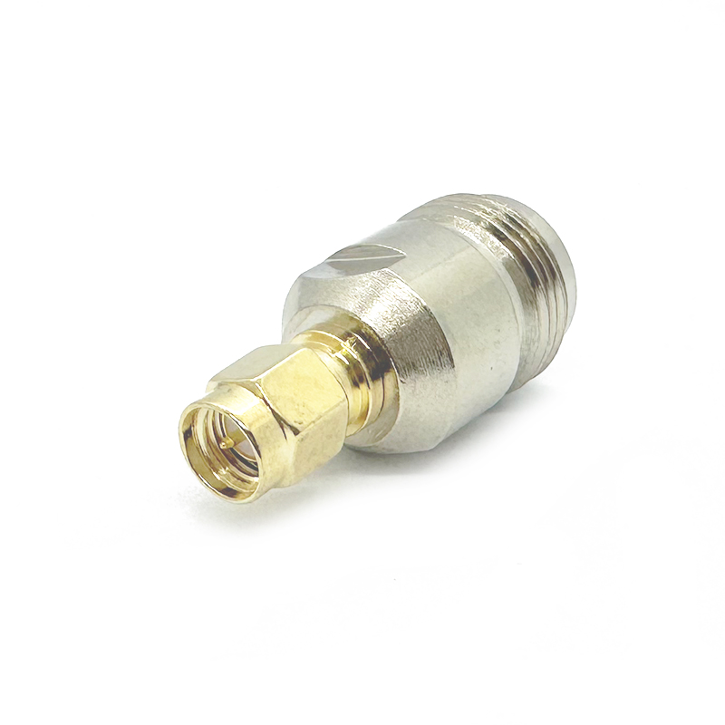N Typ Männlich Weiblich auf SMA Weiblich Männlich Koaxial Adapter Messing CB Radio Antenne Stecker RF Koaxial Konverter
