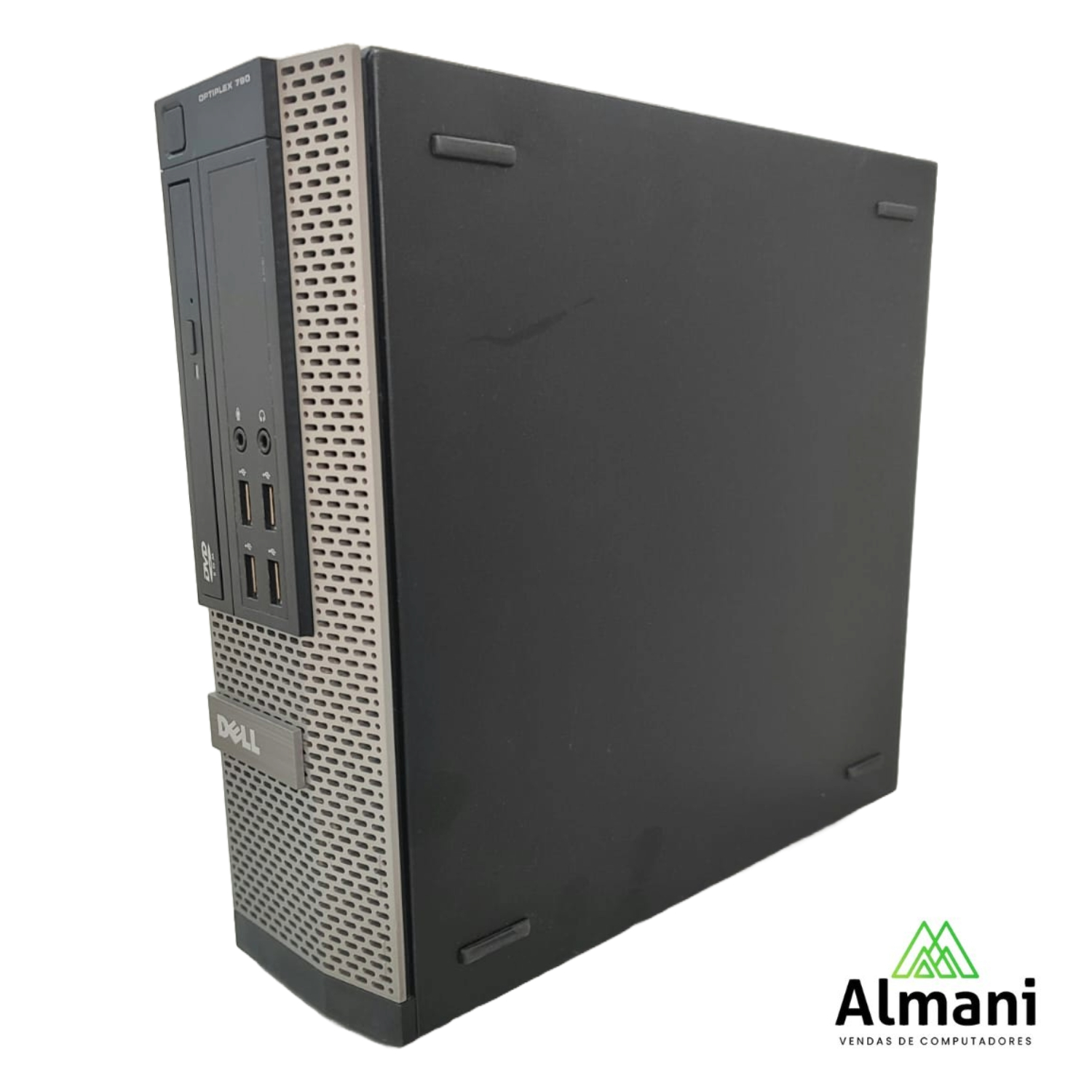 DESKTOP DELL OPTIPLEX 790 CORE I5 2400 SSD 500 GB 4 GB RAM - WIN10 PRO - SFFS