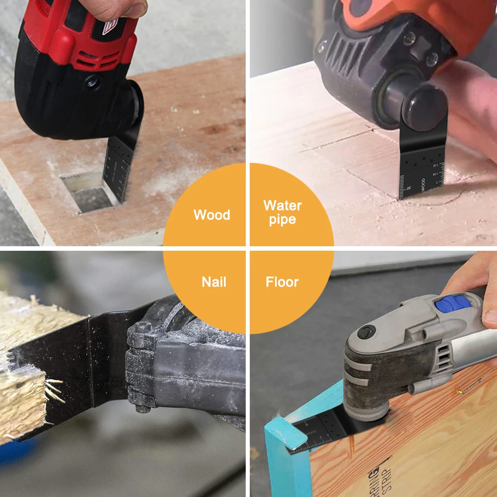 Multi-Function Oscillating Quick Release Saw Blade For Renovator DIY Power Tool Accessories Universal Cutter Blade