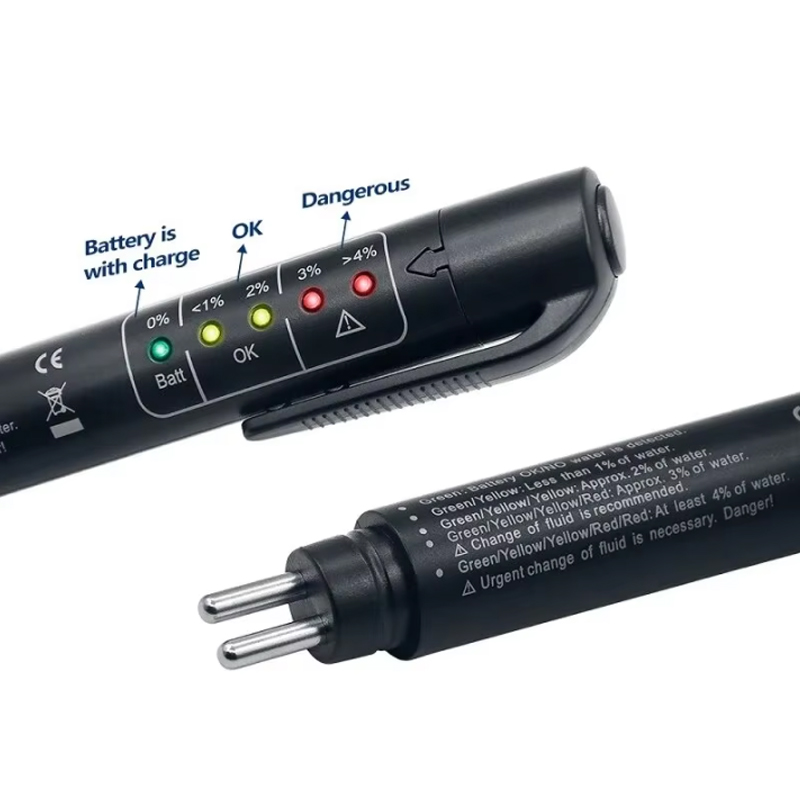Pluma de verificación de calidad de aceite precisa, probador de líquido de freno Universal, probador Digital de líquido de freno de coche, herramienta de prueba automotriz para vehículo