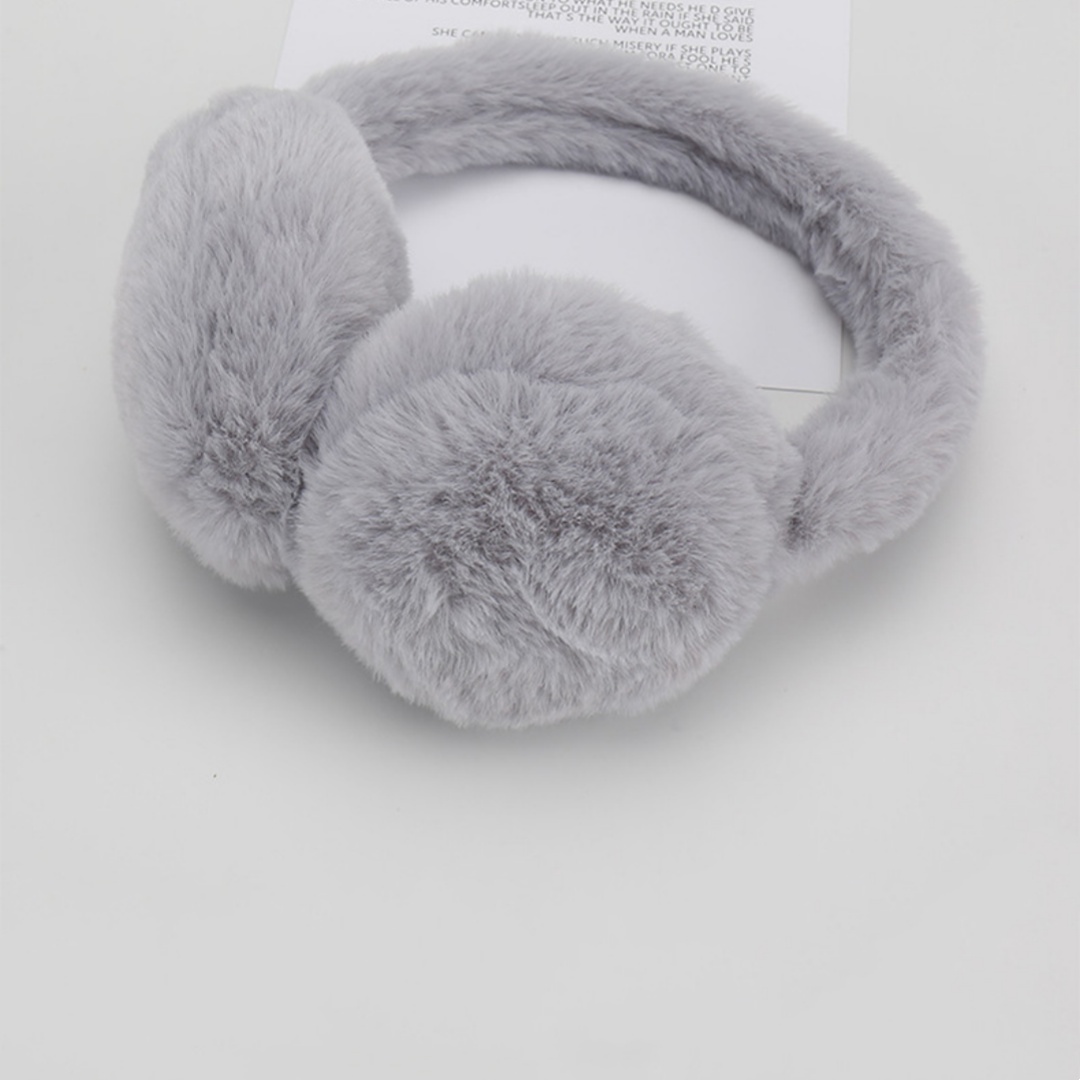 Orejeras mullidas de felpa suave para mujer, orejeras de invierno para viajes al aire libre, orejeras cálidas y gruesas, funda protectora para niños y niñas