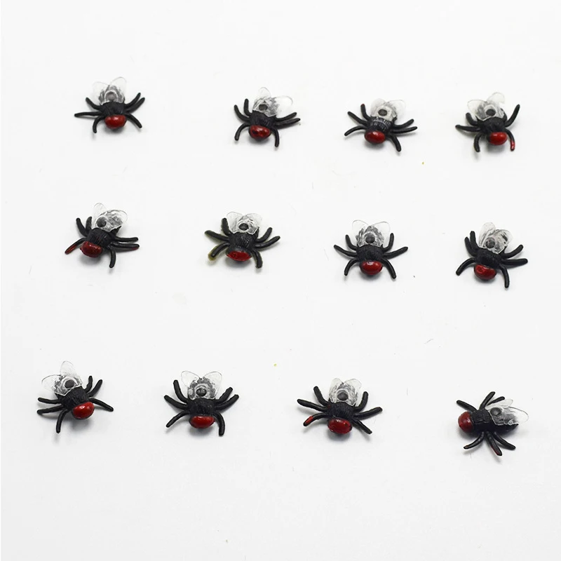 20pc fun toy fake fly realistic insect toy scary disgusting joke April Fools Day prank toy props