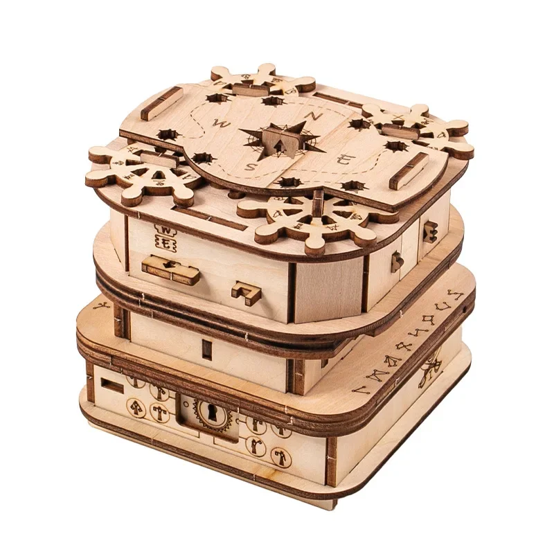 Puzzle Davy Jones High Difficulty Hell Level Puzzle Decryption Box Toy Gift Adult Decryption Box