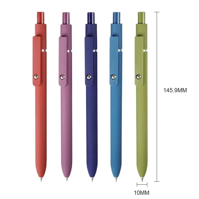 Nieuwe Piloting Morandi Kleur Gel Pennen Soft Touch Sneldrogend Glad 0.5mm Gel Inkt Pen Voor School Schrijven Briefpapier levert