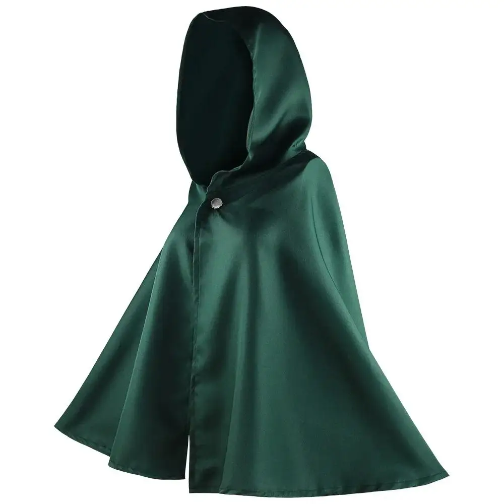 Anime Attack Mantello Shingeki No Kyojin Scouting Legion Costume Cosplay Cos Mantello Verde Abbigliamento Uomo Costume Cosplay Donna