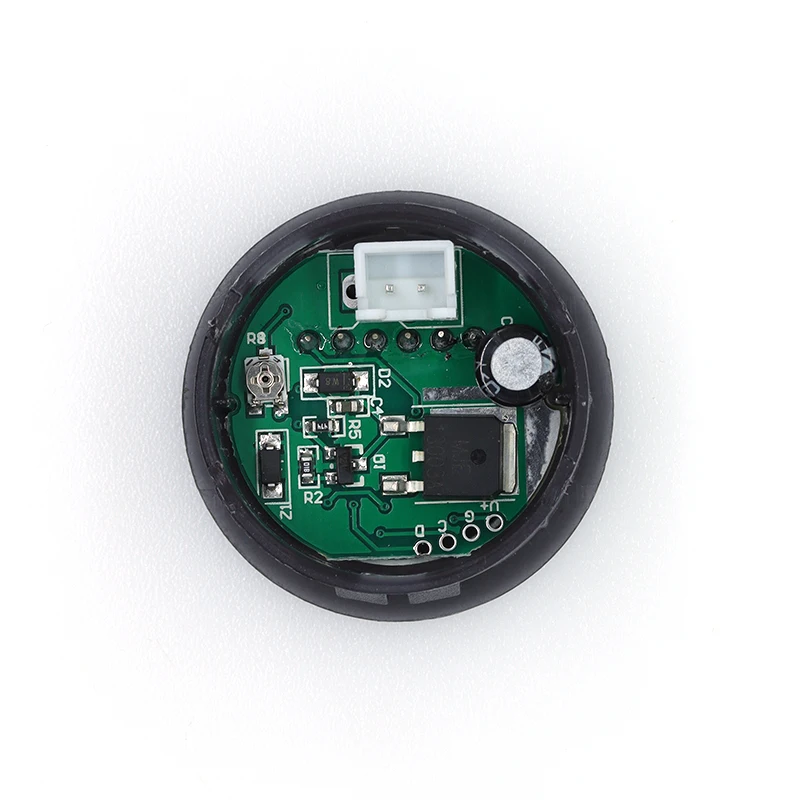 Javino DC 4-100V LED Digital Display Circular Two-wire Voltmeter DC Digital Voltmeter Head Display Reverse Connection Protection