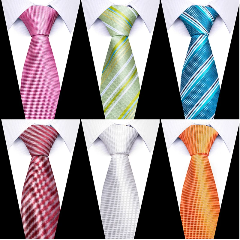 Marque 100% soie cravate Gravatas mode en gros tissé 8 cm soie cravate accessoires de mariage bleu homme point ajustement groupe fête bureau