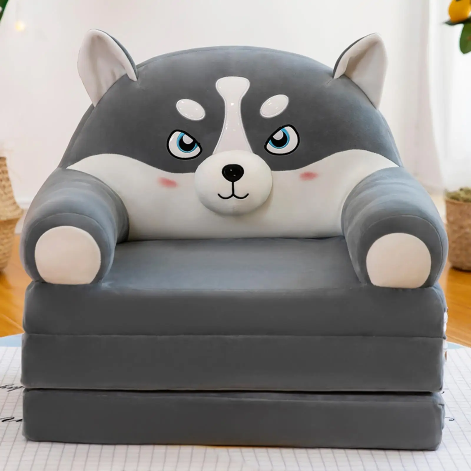 Funda para asiento de silla para niños, funda extensible lavable de 3 capas para sofá cama, funda para sofá para sala de estar, dormitorio y hogar