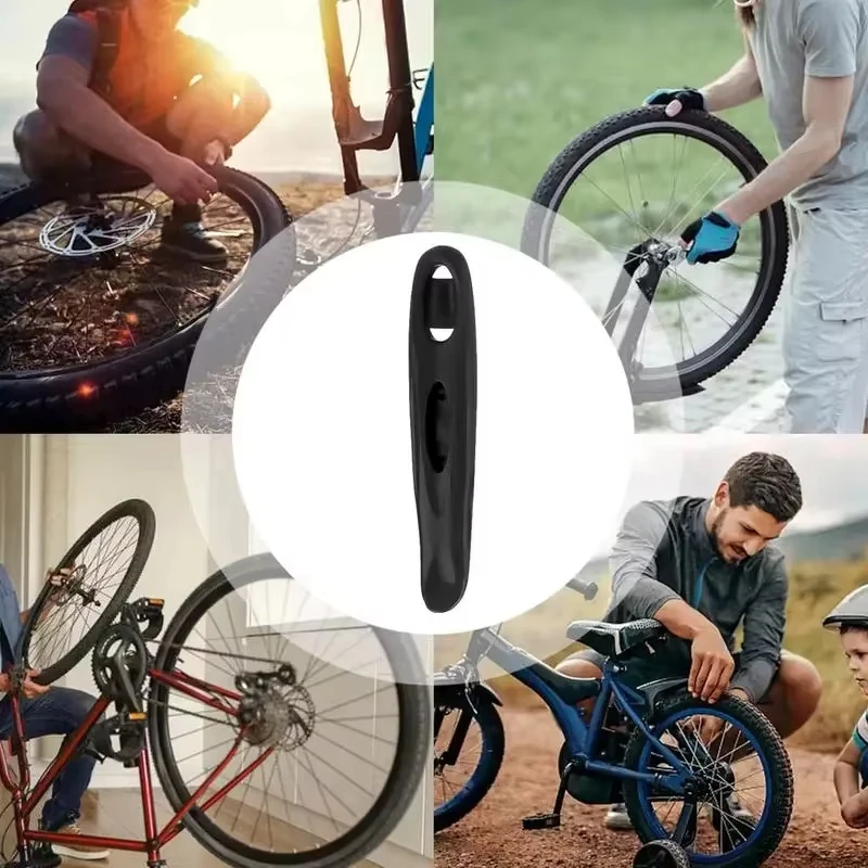 2 個自転車タイヤタイヤレバー超軽量ホイール修復ツール MTB マウンテンバイクロードタイヤスプーンサイクリングオープナーブレーカー