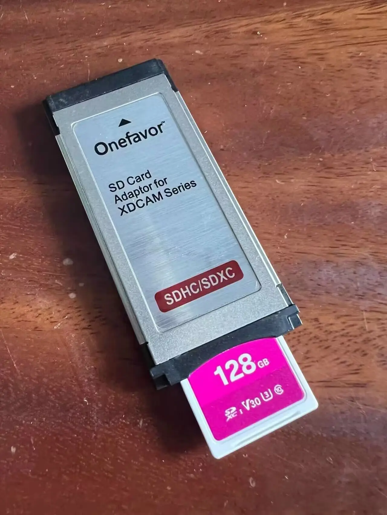 1PCS SD SDHX SDXC Card into Express Card SXS Card Adapter Expresscard Card reader Utral high speed 34mm high quality