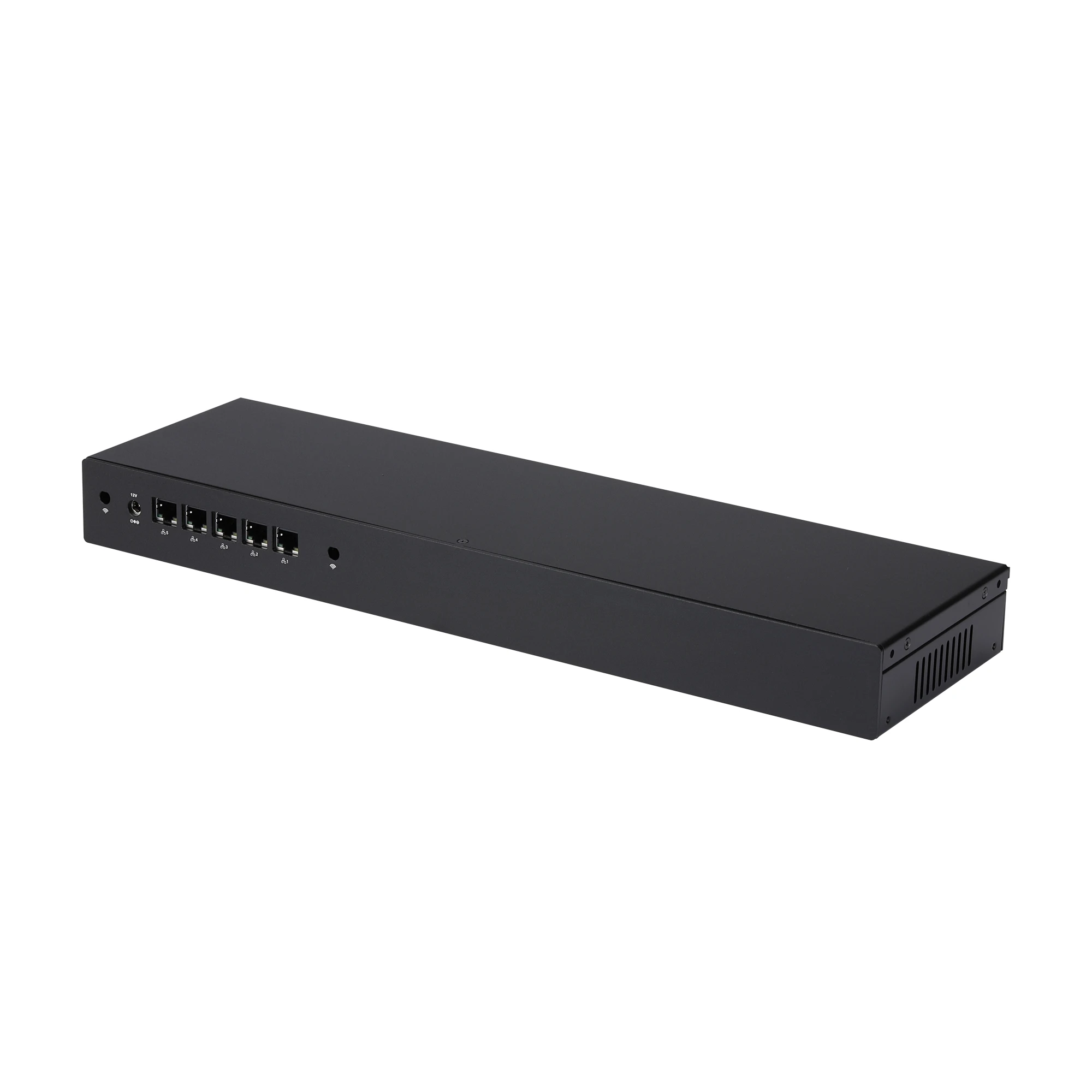Free Shipping  1U Rackmount J4125 5 LAN InteI I225 NICs Firewall Appliance Soft Router pfSense OPNsense Network Server